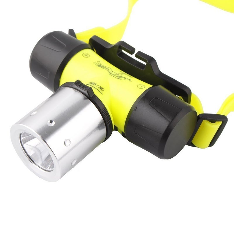 BESTSUN Diving Headlamp, 1800 High Lumen Diving Swimming Headlamp Light Waterproof Underwater Diving Head Flashlight Diver Submarine Head Torch Scuba Safety Lights (Only headlamp) - Image 5
